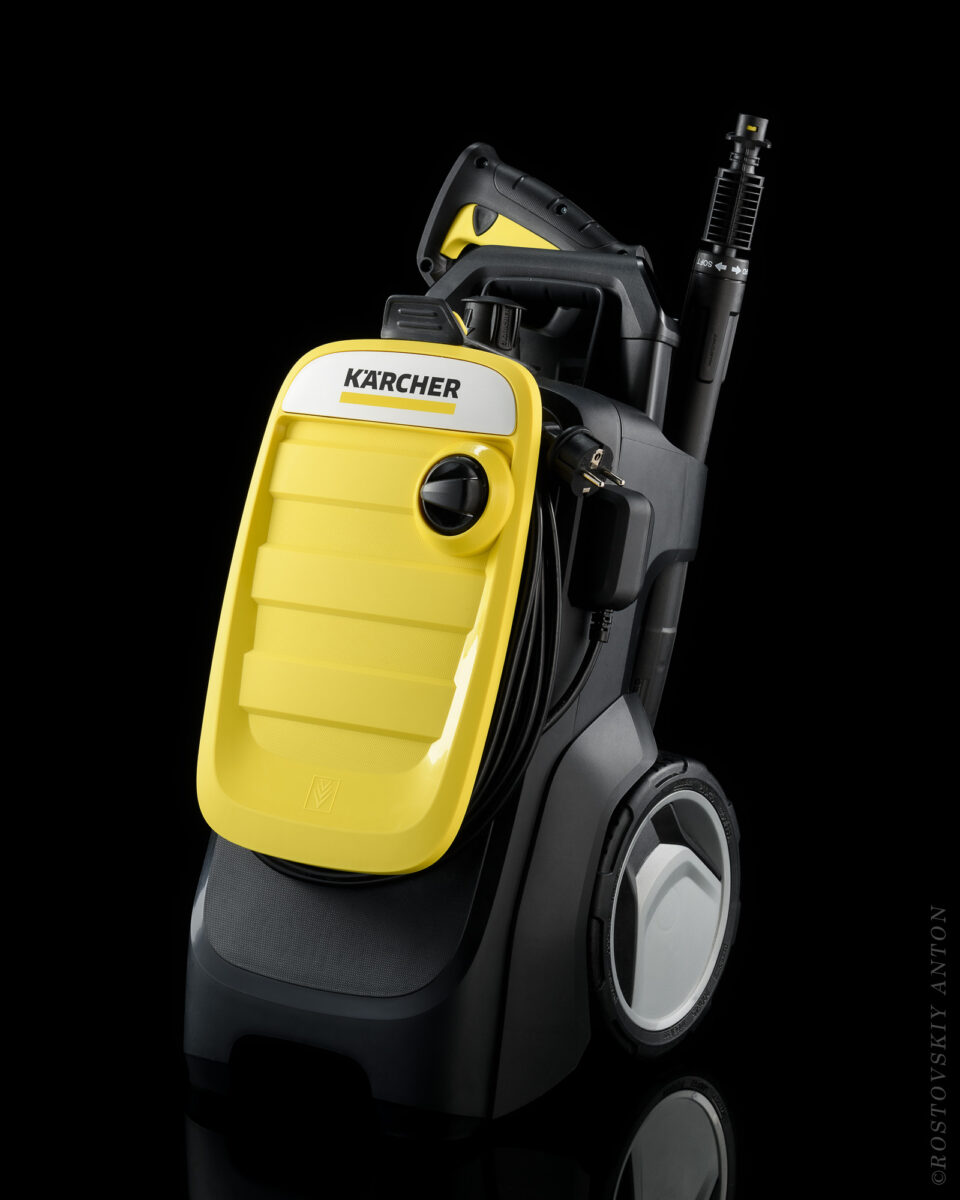 рекламная фотосъёмка бытовой техники karcher
